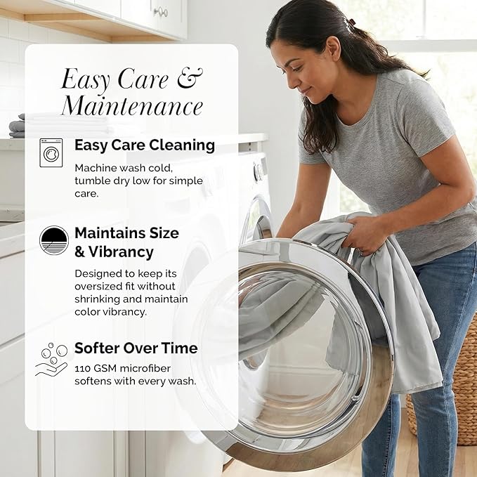 Southshore Fine Living, Inc. 21-Inch Extra Deep Pocket Queen Sheet Set 6 Piece for Tall Mattress, Pet Hair Resistant Bedding, Microfiber Queen Size Sheets, Breathable Easy Care, Light Grey Sheets