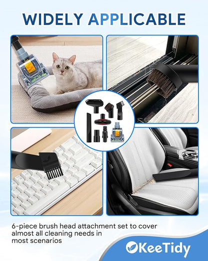 Upgraded Pet Hair Power Brush Attachment for Shark Navigator and Rotator Vacuums, Pet Upholstery Tool & Carpet Turbo Brush,NV350 NV351 NV352 NV356 NV357 NV360 NV501–Part 119FFJ 351FJV540 224FFJ480