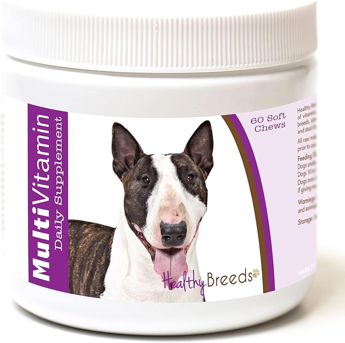 Healthy Breeds Miniature Bull Terrier Multi-Vitamin Soft Chews 60 Count