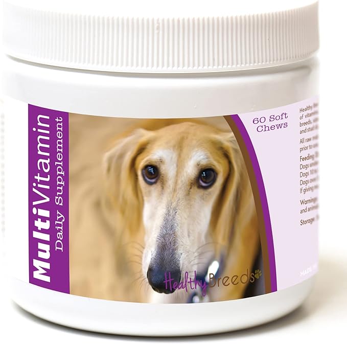 Healthy Breeds Sloughi Multi-Vitamin Soft Chews 60 Count