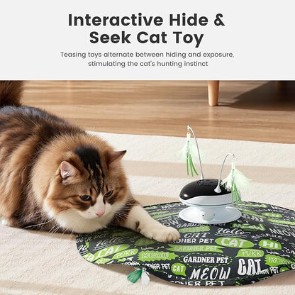 Gardner Pet 4 Pcs Attachment Refills for The Top and Down Part of Hide and Seek Cat Toy