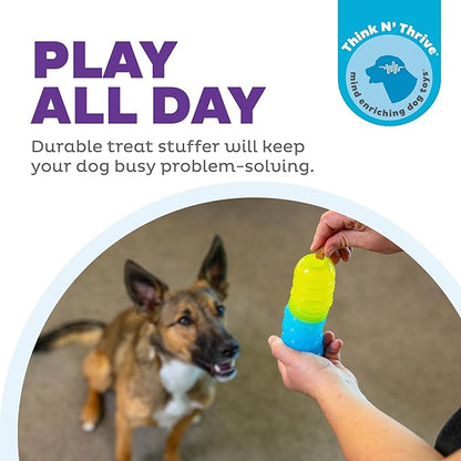 Outward Hound Gummiez Worm Dog Toy & Treat Stuffer, 6″ x 2″ Cherry-Scent Interactive Chew for Dogs, Helps Clean Teeth, Promote Healthy Gums & Mental Enrichment, Reduce Boredom & Support Dental Health