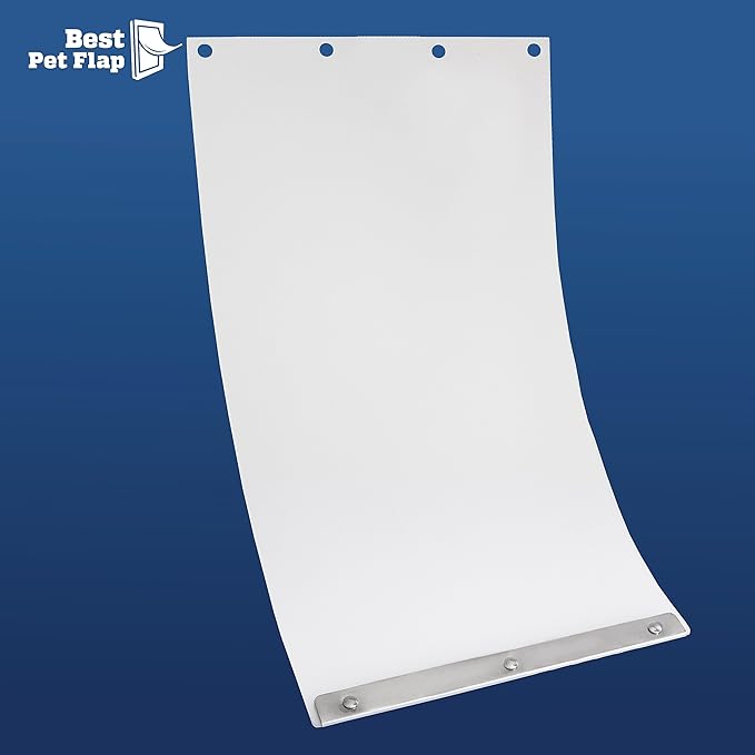 Best Pet Flap XL Replacement Dog Door Flap Compatible with Ideal Pet Products Ruff Weather - Measures 9.75" x 17" Longer Lasting, Most Energy Efficient, Less Shrinkage, BPA Free (Pack of 2)