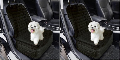 Elegant Comfort Premium Pet Car Seat Cover for Front Seat, Luxury Microfiber Car Seat Protector, Heavy Duty and Durable, Non-Slip and Waterproof Car Seat Cover for Trucks, Cars, and SUVs, Black