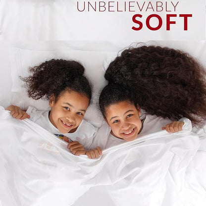 Mellanni Twin Sheets Set - 3 PC Iconic Collection Bedding - Hotel Luxury, Extra Soft, Cooling Bed Sheets - Wrinkle, Fade, Stain Resistant (Twin, Yellow)