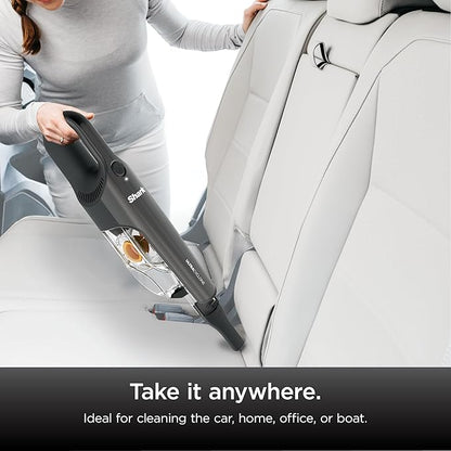 Shark UltraCyclone Pet Pro Plus Cordless Hand Vacuum, Powerful Suction, Handheld Vacuum for Car & Home, Pet Power Brush, Crevice Tool, Scrubbing Brush, XL Dust Cup, Black, CH951