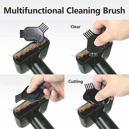 Pet Vacuum Grooming Brush Hair Comb Shedding Deshedding Attachment Tool for Dogs and Cats