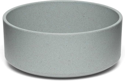 Loving Pets - Dolce Bamboo - Eco-Friendly Pet Bowls & Dishes for Dog, Cats, Puppy Food and Water Dish -Sustainable and Dishwasher Safe, Made with Real Bamboo (Small, Slate-Grey)