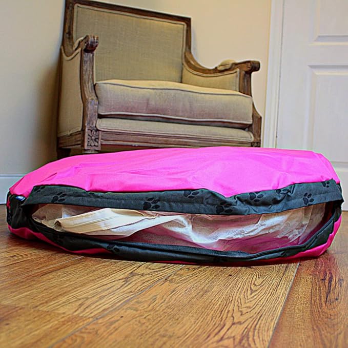 Pet Brands Colours of Hot Pink Dog Bed, Large