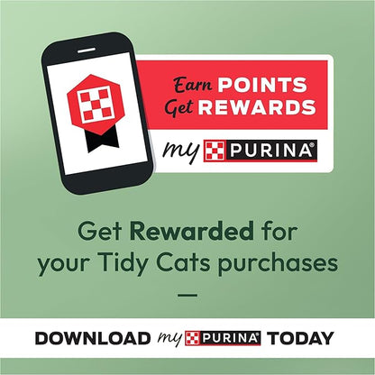 Purina Tidy Cats Litter System, Non-Clumping, Breeze XL All-in-One Odor Control & Easy Clean Multi Cat Box - 18 lb. Box