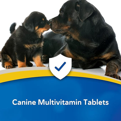 Doc Roy’s Daily Care Extra Canine, Multivitamin Supplement for Dogs, Daily Nutrient Support with Vitamins & Minerals, Roast Beef & Liver Flavor Tablets, 2500 ct