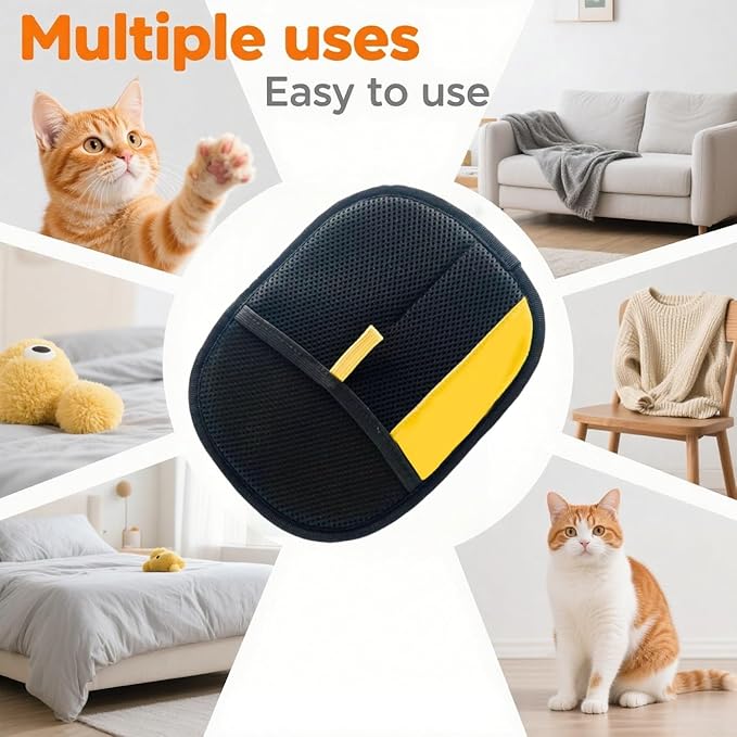 Deshedding Dog Brush, Pet Grooming for Dogs, Cats & Horses, Groom Brush Pro for Shedding & Knots - Ergonomic Dog Groomer for Matted Hair, Loose Hair (A+B)