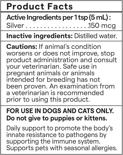Trace Minerals Pet Immune Support - Cat & Dog Seasonal Support - Immune Support Supplement for Pet Health - Essential Immune Health Supplies for Dogs & Cats - 4 fl oz