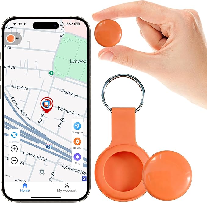 GPS Tracker for Vehicles, GPS Portable Magnetic Car GPS Tracking, Wide-Area Location GPS Tracker for Kids, Dogs, No Subscription Required/No Monthly Fee/No SIM Card Required-TG03