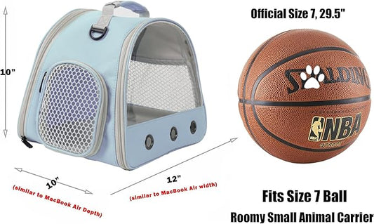 2-Pack Guinea Pig Carrier Backpack and Playpen with Lid, Breathable Pet Playpen Pop Open Exercise Fence, Portable Small Animal Cage for Rabbits, Chinchillas, Squirrel, Lizard, Sugar Glider