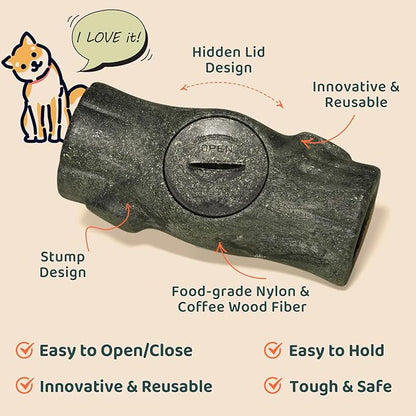 MENGJINGO 2 Pack Interactive Dog Toys for Aggressive Chewers, Long-Lasting Frozen Dogs Treat Holder to Keep Them Busy, Indestructible Dog Enrichment Toys - Reduce Anxiety, Safe for Large/Medium Breed