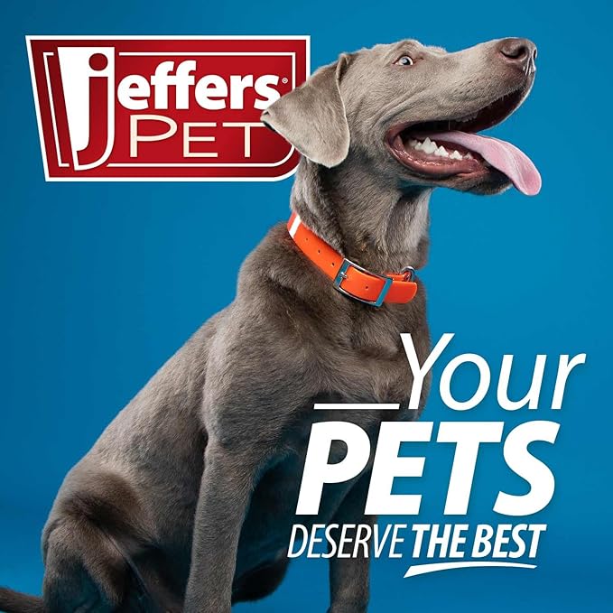 Jeffers Pet Nail Trimmer Small Hole Red – Guillotine Clippers for Dog, Cat, Puppy & Small Animal Grooming – Stainless Steel Blade, Non Slip Grip, Pet Grooming Tool for Home & Travel
