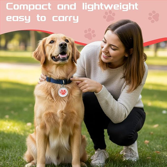 2026 Now GPS Tracker for Pet, No Monthly Fee & No SIM Card Needed | Real-Time Tracking for Dogs, Cats & Small Animals | Lightweight Design | Long Battery Life | Compatible with iPhone & Android