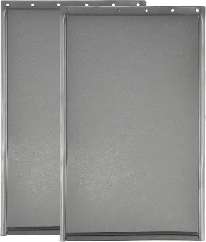AMZOO Extra Large Replacement Dog Door Flap - Compatible with PetSafe PAC 11-11040, Measures 13 3/4” x 24 3/8” - Durable and Flexible（2 Packs）