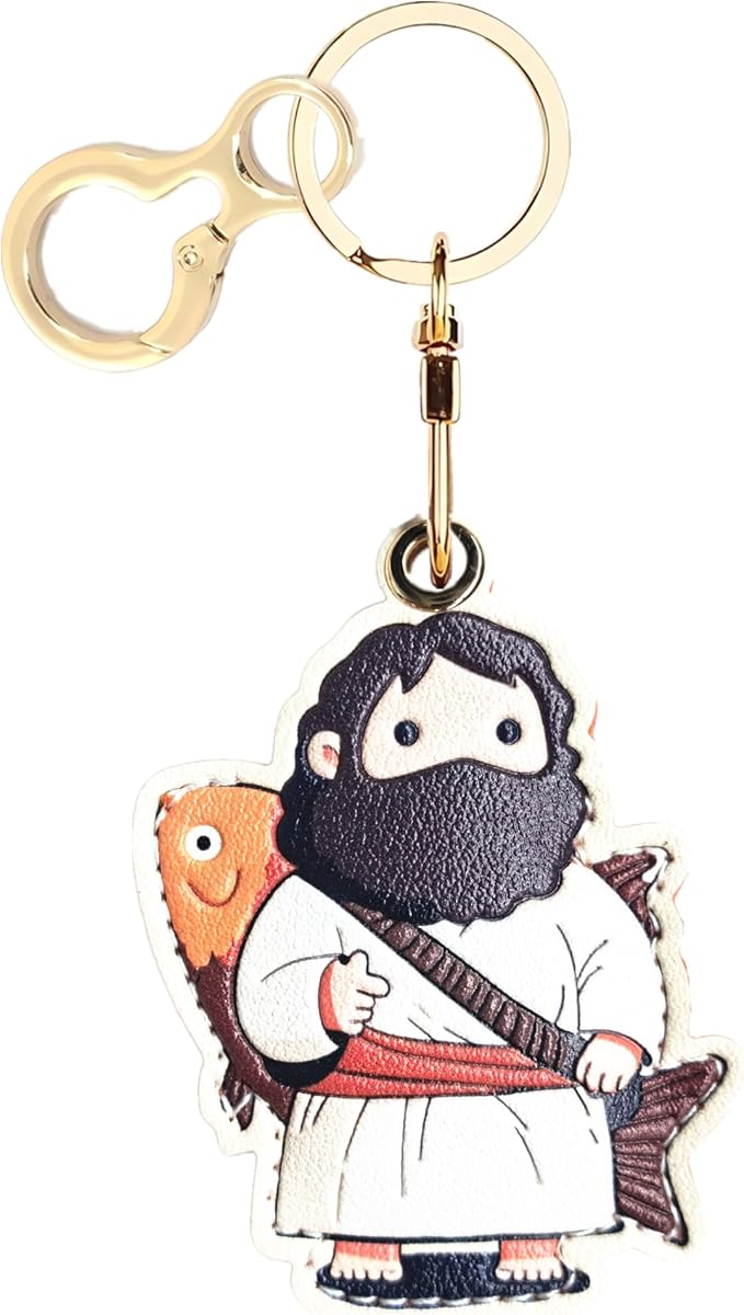 Leather Keychain Holder Case Compatible with AirTag,Cute Protective Cover with Keyring,Anti-Scratch Finder GPS Tracker Case for Wallet Keys,bag,pets,Backpack(B)