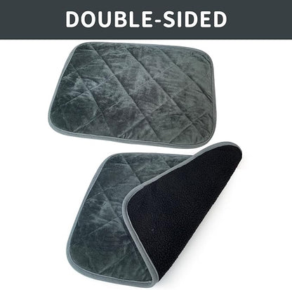 Self-Warming Cat Bed Indoor/Outdoor Super Soft Self Heating Pet Mat Washable Thermal Pad for Cat & Dog 35x23 inch