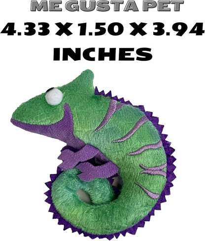 Cat Toys Catnip Crinkly Sound Toy with North American Catnip | Lizard Cat Toy Crinkle Paper Sound | Cat Kitten Toy Teething Chew | Cats Kicker Crinkle Paper | Chameleon Cat Toy 4.5-INCH
