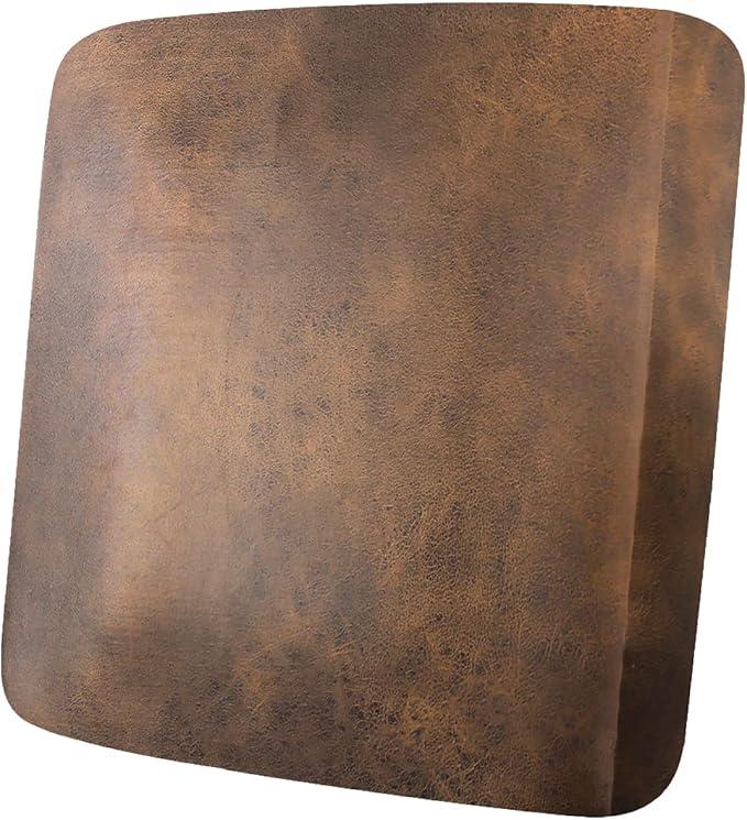 ANARACHON Leather Look Couch Cushion Covers Sofa Seat Slipcovers Sets Couches Furniture Protector for Sectional Armchair Loveseat Pets Kids Stretch Spandex Fabric (1 Cushion Armchair, Dark Brown)
