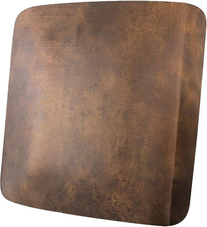 ANARACHON Leather Look Couch Cushion Covers Sofa Seat Slipcovers Sets Couches Furniture Protector for Sectional Armchair Loveseat Pets Kids Stretch Spandex Fabric (1 Cushion Armchair, Dark Brown)