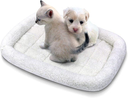 – Pet Bed Crate Pad | Small-Sized Dog Crate Pad Measures 28 x 14 x 3 |Cat or Dog Mattress Features Soft, Padded Sleep Area | Machine Washable Pet Crate Pad with Anti-Skid Bottom | Gray