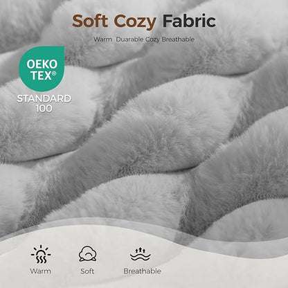 Orthopedic Dog Bed for Large Dog, Waterproof Pet Bed,Non-Slip Bottom and Egg-Crate Foam with Removable Washable Cover Crate Bed,Grey,36"x27"x3"