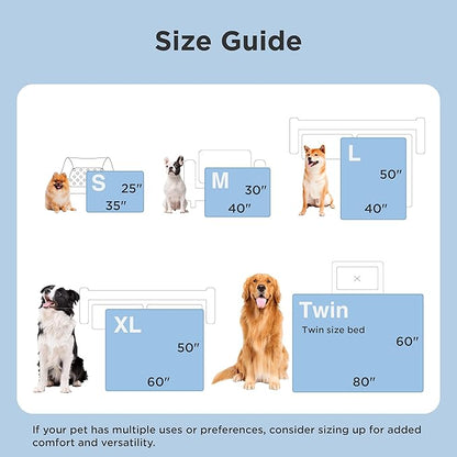 Bedsure Cooling Blanket for Bed with Breathable Air-Core Fill Q-MAX>0.4 - Lightweight Pet Cat Throw Cold Blanket Washable for Summer，Soft Dog Cooling Mat for Couch, Pearl Grey, 60x80