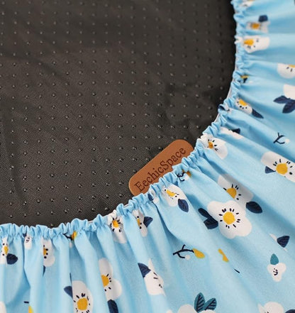 Round Dog Bed Cover Replacement Washable Waterproof Plastic 27 to 28 Inch