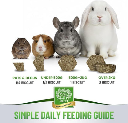 Small Pet Select - Select Care Joint Mobility Support Supplement, Natural High Fiber Timothy Hay Based Treats for Rabbits, Guinea Pigs, Hamsters, Other Small Animals, 4.2 oz