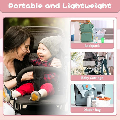 Baby Healthcare and Grooming Kit,22 in 1 Baby Electric Nail Trimmer Set, Baby Grooming Kit,Newborn Nursery Health Care Set,Infant Comb,for Newborn Infant Toddler Kids (Pink)