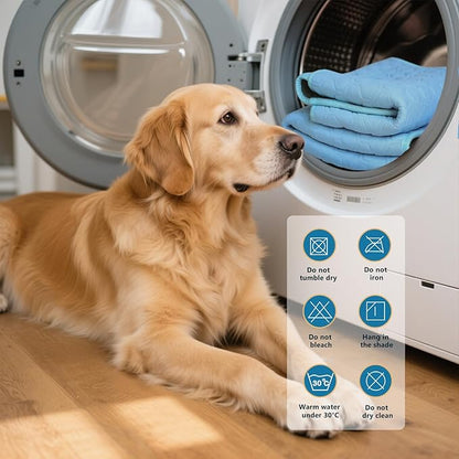SISROL Dog Cooling Mat, Q-MAX>0.5 Chill Cool Fiber, Thicken Non-Slip Washable Pet Cooling Pad, Non-Toxic Portable Indoor & Outdoor Cooling Bed for Small Medium Large Cats & Dogs