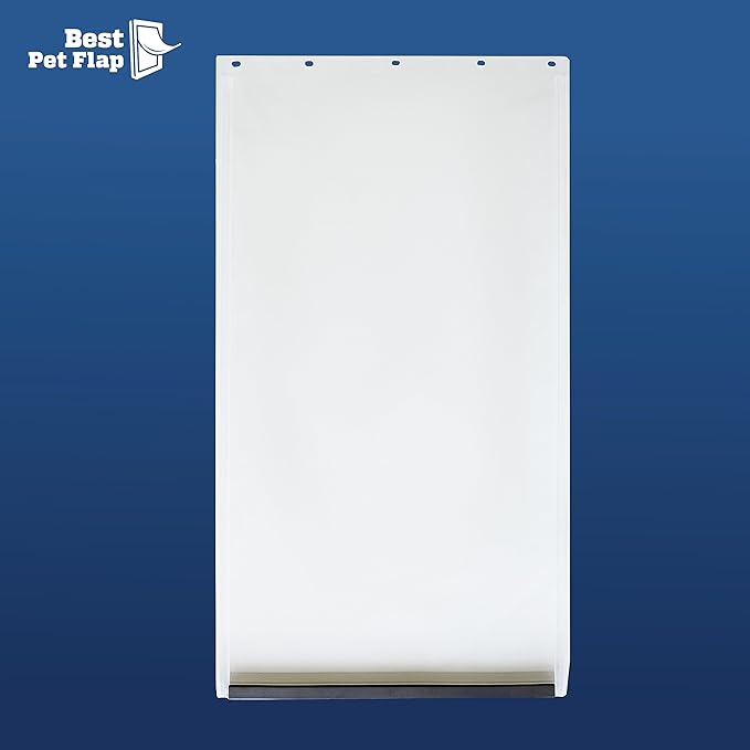 Best Pet Flap Large Replacement Dog Door Non PVC Flap Fits PetSafe PAC11-11039 - Measures 10 1/8" x 16 7/8" Longer Lasting, Most Energy Efficient, Less Shrinkage, BPA Free (Pack of 2)