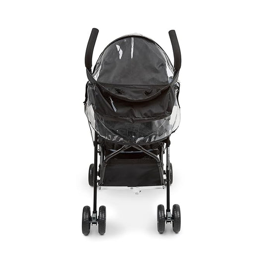 Ingenuity 3D Mini Stroller Rain Cover, Baby Weather Shield for Rain, Wind & Snow, Fits 3D Mini Strollers, Vented Airflow, Clear Visibility, Easy Install & Storage – Clear