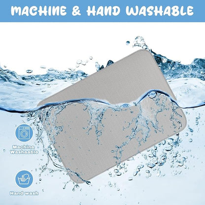 Buvlnee Summer Dog Cooling Mat Washable Ice Silk Self Cool Pad for Small Medium Large Dogs and Cats, Pet Sleeping Pad for Crate, Bed, Indoor & Outdoor Floor, Car Seats
