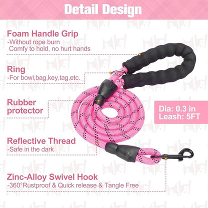 BEAUTYZOO Small Dog Harness and Leash Set,Step in No Choke No Pull Soft Mesh Dog Harnesses Reflective for Extra-Small/Small Medium Puppy Dogs and Cats, Plaid Dog Vest Harness for XS S Pets, Pink XXS