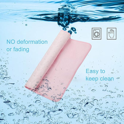2026 Upgraded Dog Cooling Mat Large Cooling Pad-Q-Max>0.4 Summer Pet Bed for Dogs Cats Kennel Pad with Chill Cool Fiber,Breathable Portable Pet Self Cooling Blanket Machine Washable,22"x28"