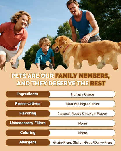 Mushrooms for Dogs - Turkey Tail Mushroom for Dogs - Gut, Skin, Joint, Immune Health- Dog Lumps & Bumps - 13 Organic Mushrooms Turkey Tail, Reishi, Lions Mane, Glucosamine, MSM - Chicken Flavor