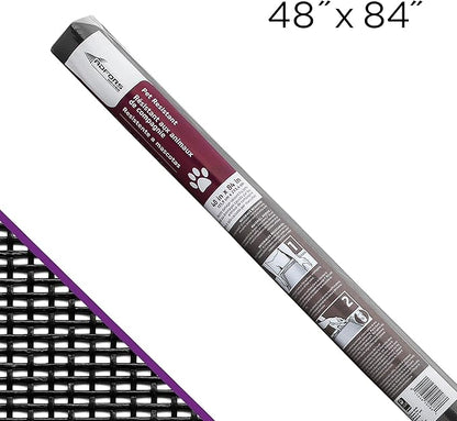 Saint-Gobain ADFORS FCS8994-M Premium Pet Screen, 48" x 84", Charcoal
