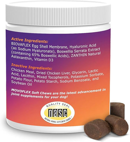 Virbac - MOVOFLEX Soft Chews Are a Joint Support Supplement for Dogs [Large Dogs 80 lb+] (60 ct.)