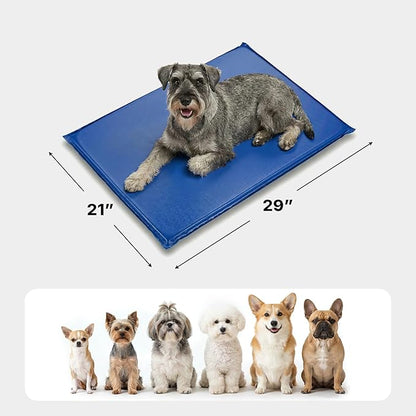 Veehoo Waterproof Dog Bed Crate Pad for Small Medium Dogs, Dog Kennel Pad Outdoor Bed Washable Kennel Mat for Dogs, Puppy Crate Bed, Post Surgery Recovery & Training