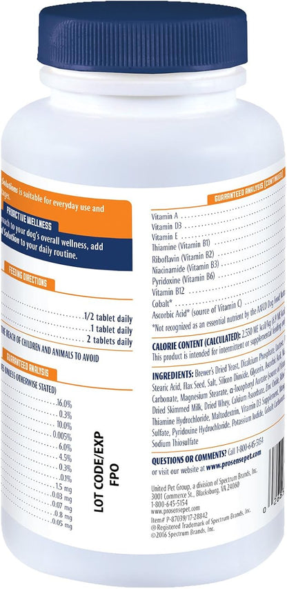 PRO·SENSE Vitamin Solutions, Chewable Tablets for Dogs, Helps Support Overall Wellness, 90 Count (Pack of 3)