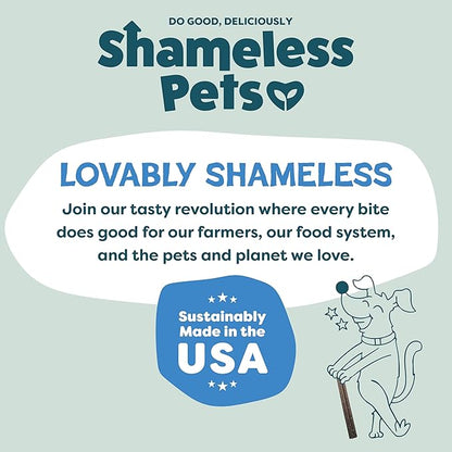 Shameless Pets Dental Chews for Dogs, Variety (3-Pack) - Natural Dog Teeth Cleaning Treats with Fresh Breath Benefits | Grain-Free Dental Sticks for Small, Medium & Large Dogs