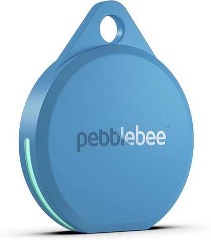Pebblebee Clip 5 | Rechargeable Bluetooth Tracker Tag for Keys | Alternative to Air Tag & Android Trackers | 130 dB Siren, Bright LED Strobe, 12-Month Battery, Alert Safety Mode | Subzero