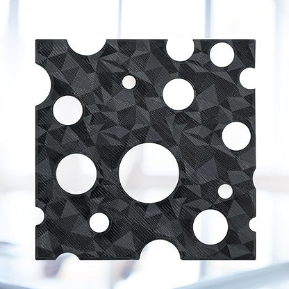 310mm (NO Magnetic Base) PEO (Diamond Pattern) & PET (Carbon Fiber Pattern) 3D Print Bed Build Plate for CR-10 CR-10S