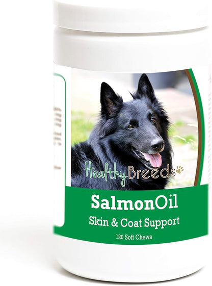 Healthy Breeds Belgian Sheepdog Salmon Oil Soft Chews 120 Count