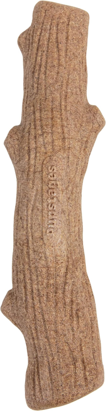 Pupstages Dogwood Dog Chew Toy – Real-Wood Blend, Natural Flavor & Texture, Moderate Chewers, Large, 8.4”